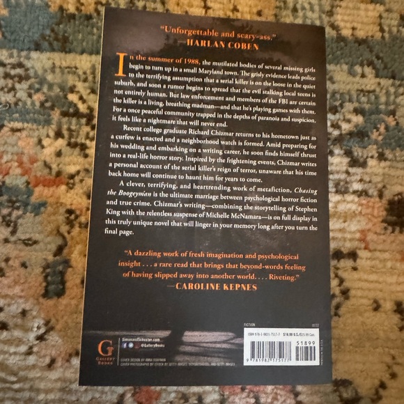 Chasing the Boogeyman Book by Richard Chizmar - Picture 2 of 2